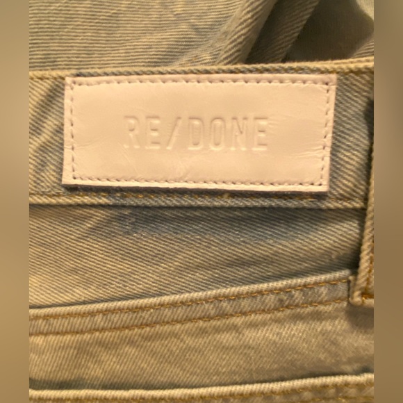 RE/DONE | NWT 90s High Rise Loose Jeans Ranch Water Light Wash $315 SZ 31 Cotton - Picture 13 of 16